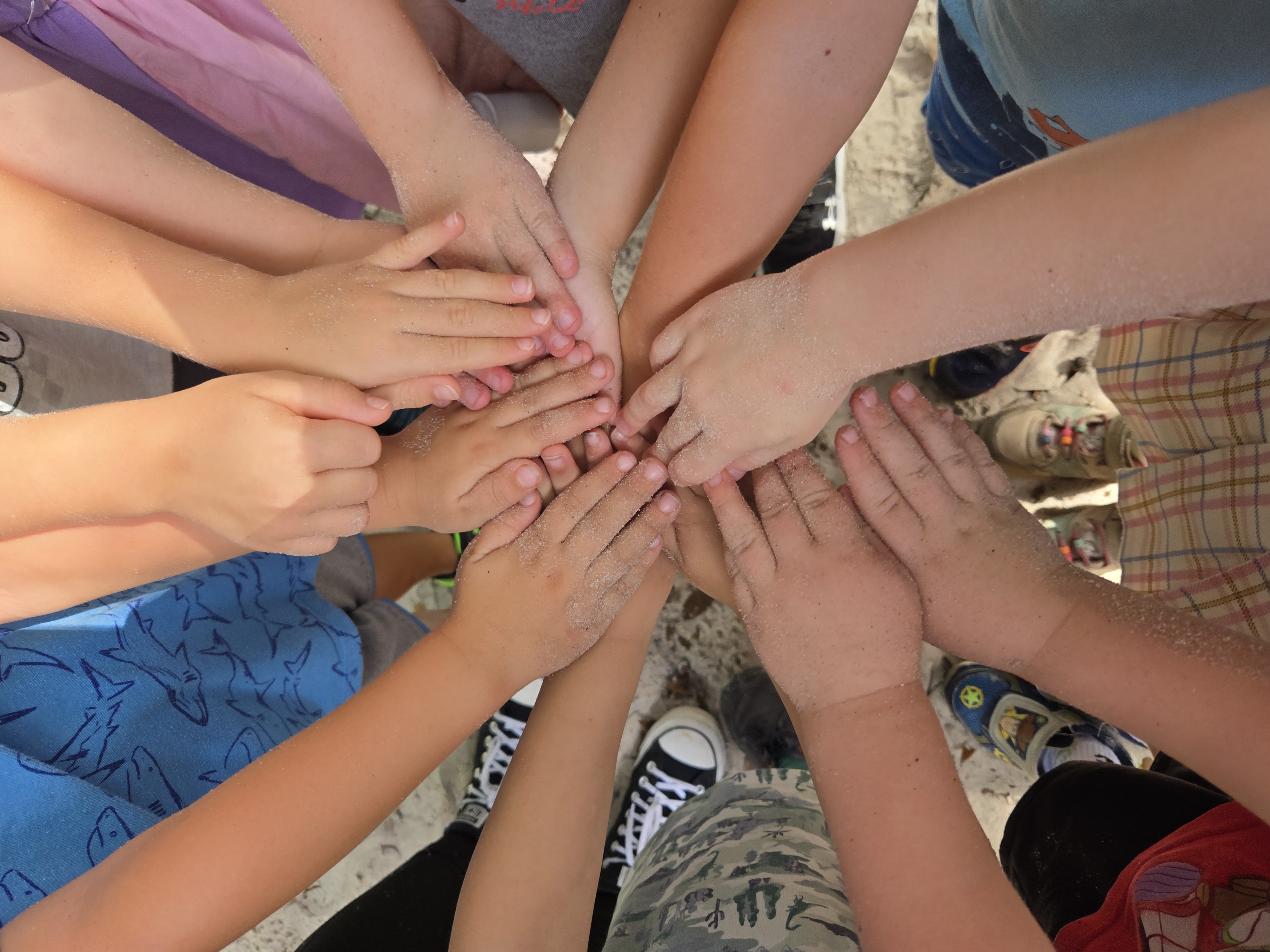 Children exploring nature at Sprout and Sky