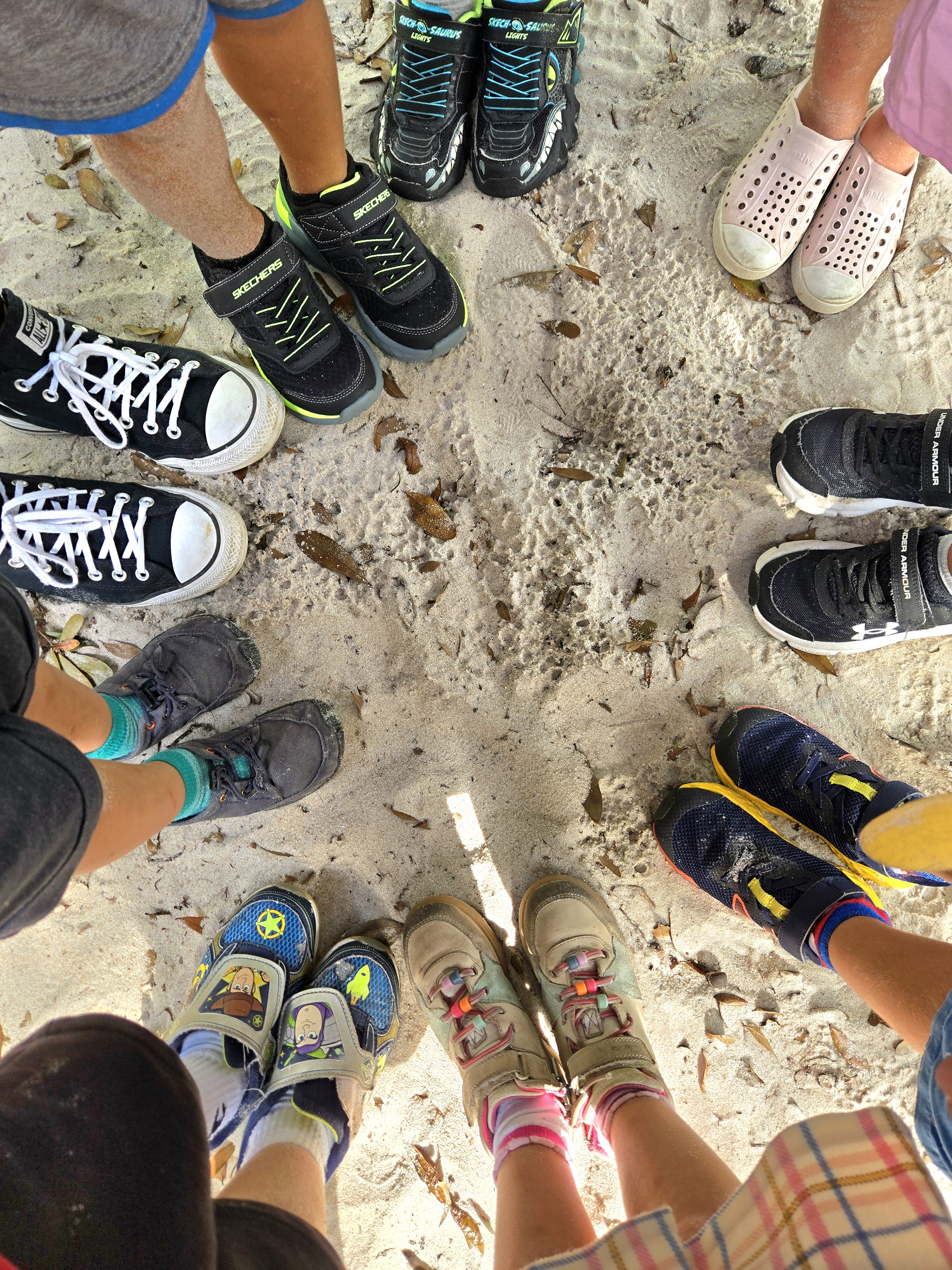 Children exploring nature at Sprout and Sky Summer Camp